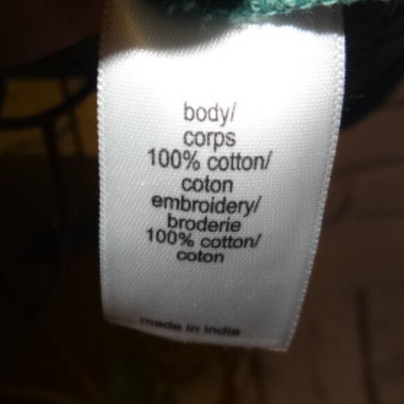 Maurice's Pretty Green Summer Gauze Top, NWT - Picture 6 of 7